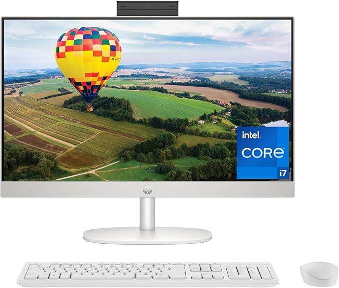 HP cr000ny Series Intel Core i7 16GB RAM 512GB SSD 27” AIO PC